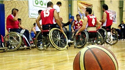 حضور ورزشکار ایلامی درمسابقات بسکتبال با ویلچر جهان 